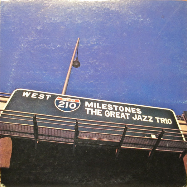 The Great Jazz Trio - Milestones (LP, Album, RE)