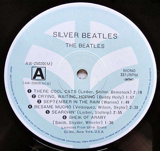 The Beatles - Silver Beatles (LP, Comp, Mono, Unofficial)
