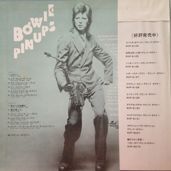 David Bowie - Pinups (LP, Album, RE, Gat)