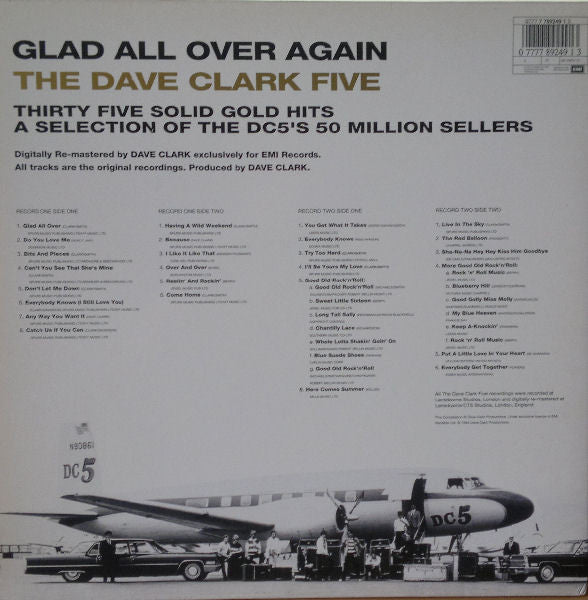 The Dave Clark Five - Glad All Over Again (2xLP, Comp, RM, Gat)