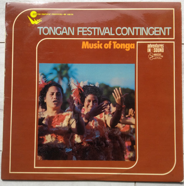 Tongan Festival Contingent - Musc of Tonga, Vol. 1 (LP, Album, Mono)