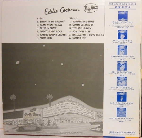 Eddie Cochran - Big Hits (LP, Comp, Mono)