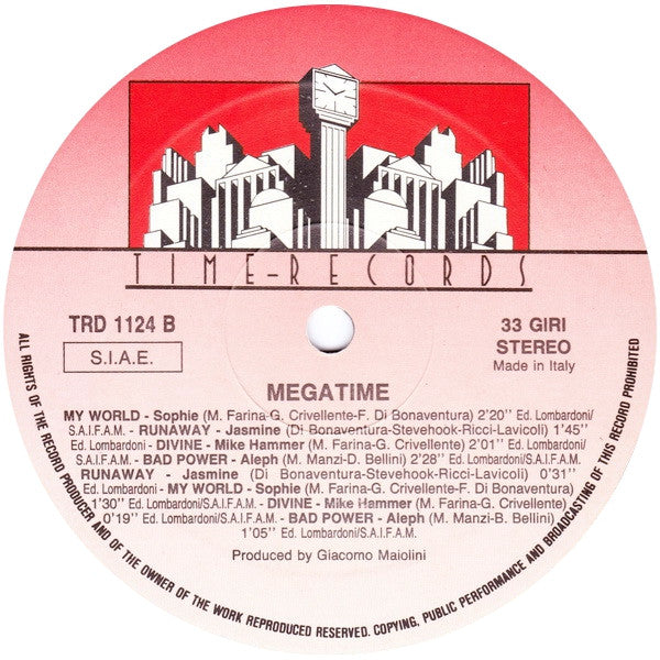 Various - Megatime (12"", Maxi, Mixed)