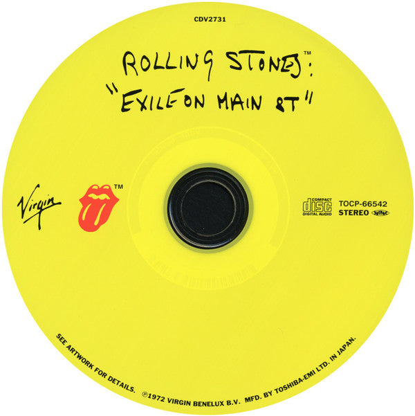 The Rolling Stones - Exile On Main Street(CD, Album, Ltd, RE, RM, LP-)