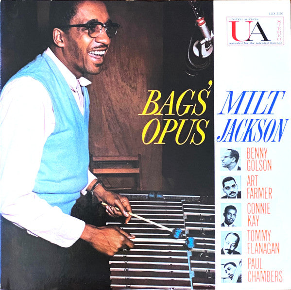 Milt Jackson - Bags' Opus (LP, Album, Ltd, RE)