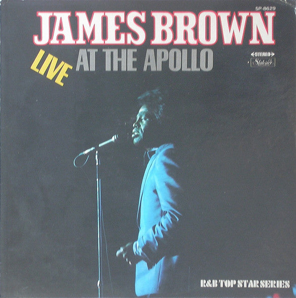 James Brown - Live At The Apollo (LP, Album, Red)