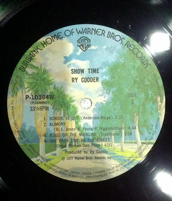 Ry Cooder - Show Time (LP, Album)