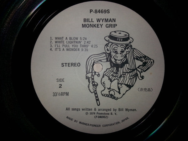 Bill Wyman - Monkey Grip (LP, Album, Promo)