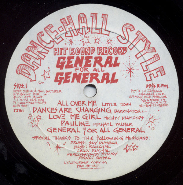 Various - General For All General (LP, Comp)