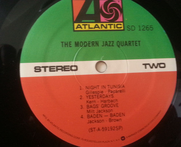 The Modern Jazz Quartet - The Modern Jazz Quartet (LP, Album, RP)