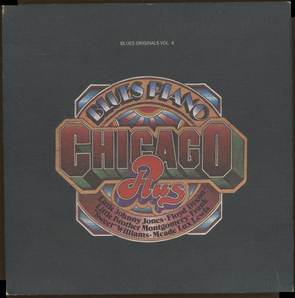 Various - Blues Piano - Chicago Plus (LP, Album, Comp, Mono, Pre)