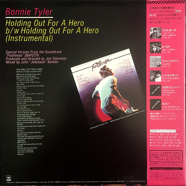 Bonnie Tyler - Holding Out For A Hero (12"")