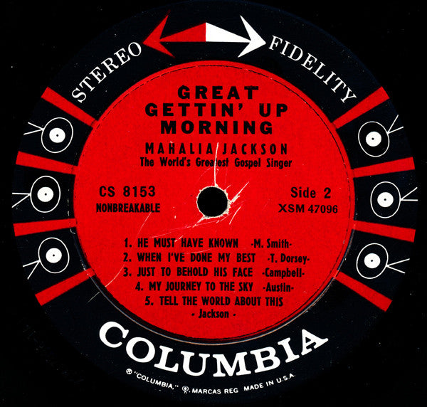 Mahalia Jackson - Great Gettin' Up Morning (LP, Album)
