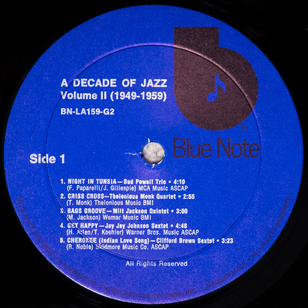 Various - A Decade Of Jazz Volume Two (1949-1959)(2xLP, Comp, RE, R...