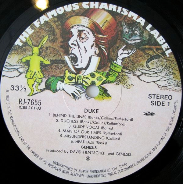 Genesis - Duke (LP, Album, 1st)