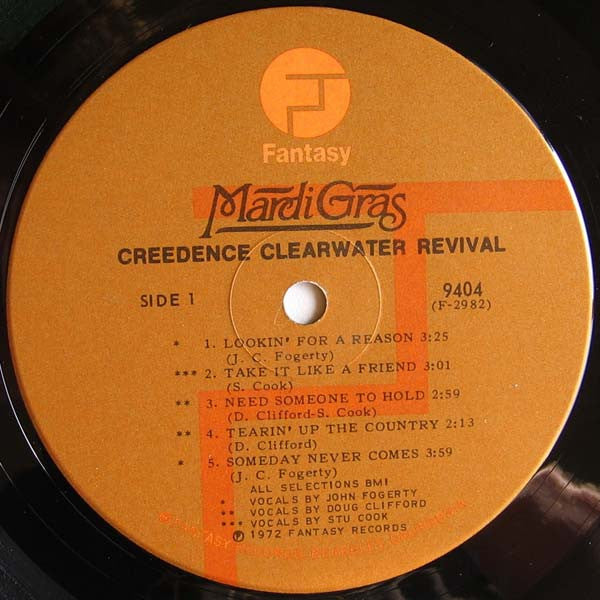 Creedence Clearwater Revival - Mardi Gras (LP, Album, Roc)