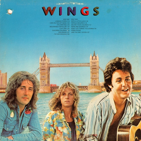 Wings (2) - London Town (LP, Album, Win)