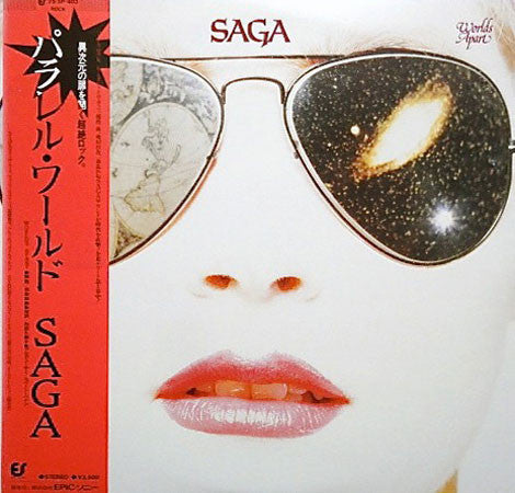 Saga (3) - Worlds Apart (LP, Album)