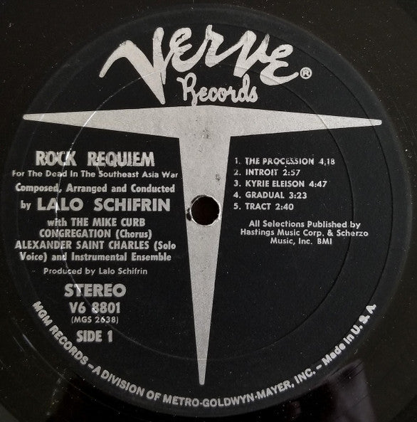 Lalo Schifrin - Rock Requiem (LP, Album)