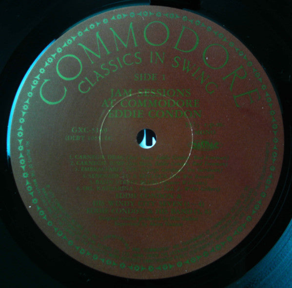 Various - Jam Sessions At Commodore (LP, Comp, Mono)