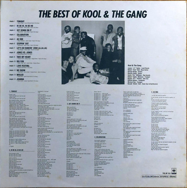Kool & The Gang - The Best Of Kool & The Gang (Laserdisc, 12"", NTSC)
