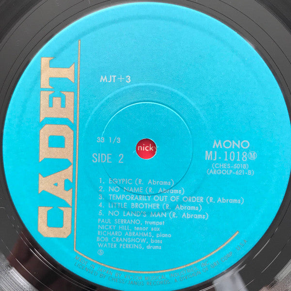 MJT+3 - MJT + 3 (LP, Album, Mono, RE)
