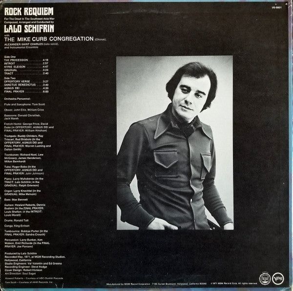 Lalo Schifrin - Rock Requiem (LP, Album)