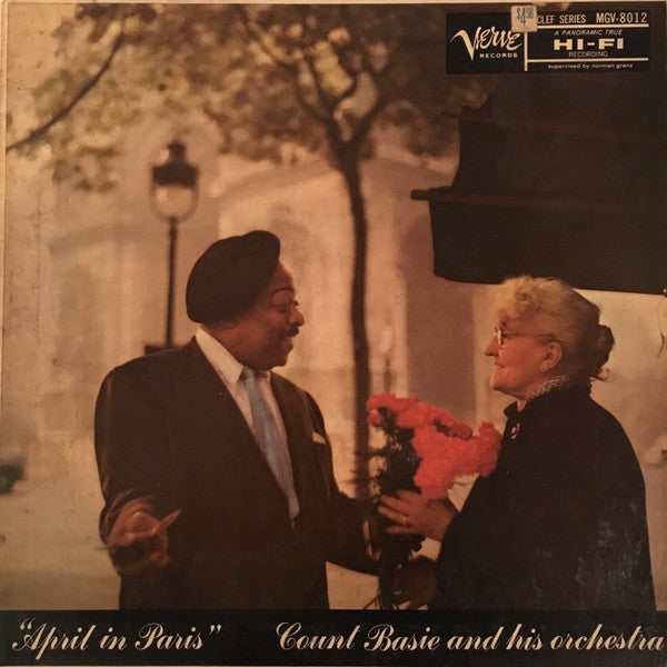 Count Basie And His Orchestra* - April In Paris (LP, Album, Mono)