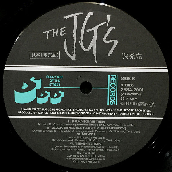 jg's the 販売 jg's レコード