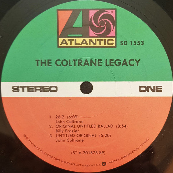 John Coltrane - The Coltrane Legacy (LP, Comp, SP)
