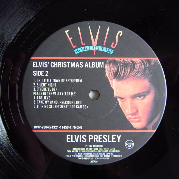 Elvis Presley - Elvis' Christmas Album (LP, Album, RE, Gat)