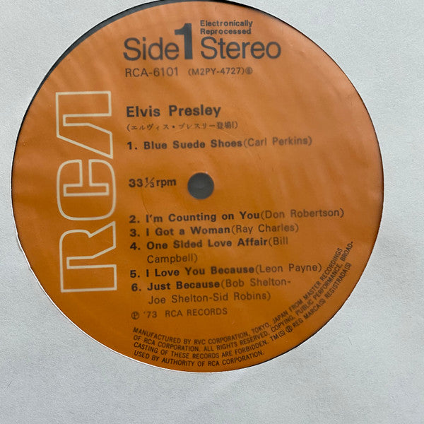 Elvis Presley - Elvis Presley (LP, Album, RE)