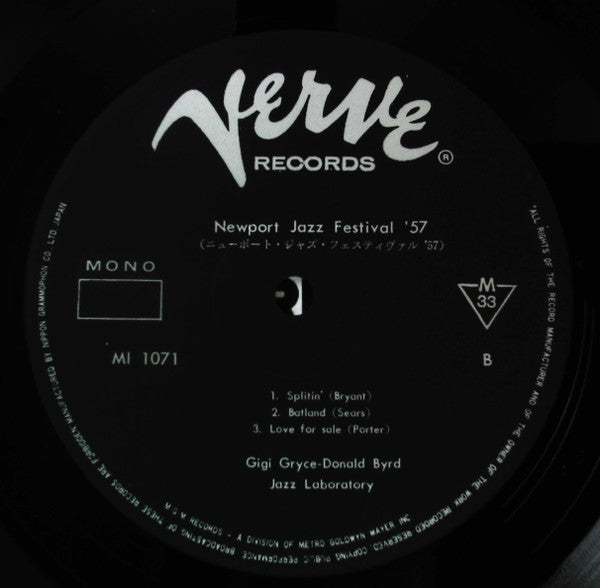 The Cecil Taylor Quartet - At Newport '57(LP, Album, Mono, RE)