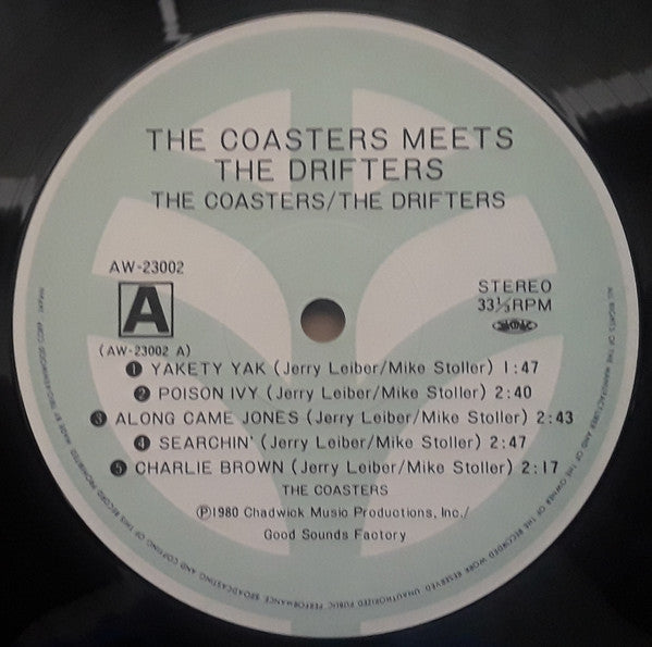 The Coasters - The Coasters Meets The Drifters(LP, Comp)