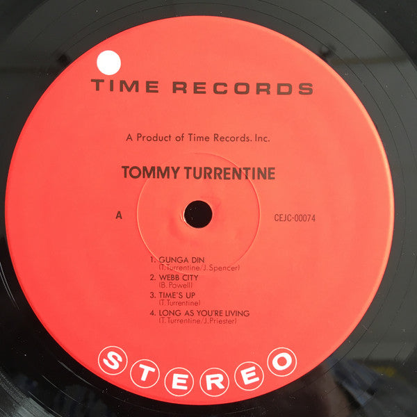 Tommy Turrentine - Tommy Turrentine (LP, Album, RE)