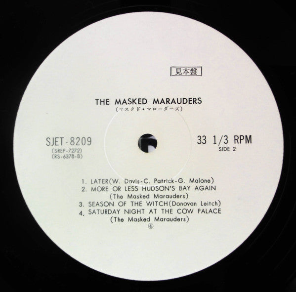 The Masked Marauders - The Masked Marauders (LP, Album, Promo)