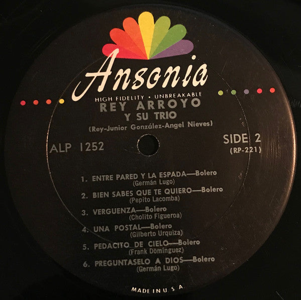 Rey Arroyo Y Su Trio - Rey Arroyo Y Su Trio (LP, Album)