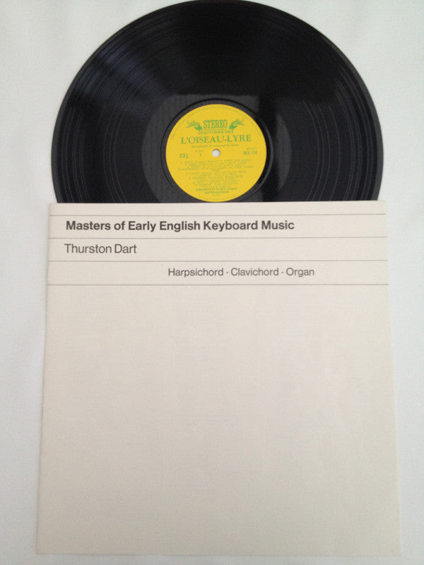 Thurston Dart - Masters of Early English Keyboard Music (5xLP, Album)