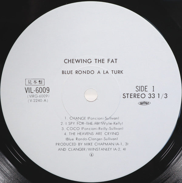 Blue Rondo À La Turk - Chewing The Fat = 踊れば天国、アイアイアイ(LP, Album, Pr...