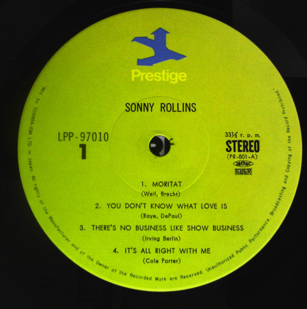 Sonny Rollins - Sonny Rollins (LP, Comp)