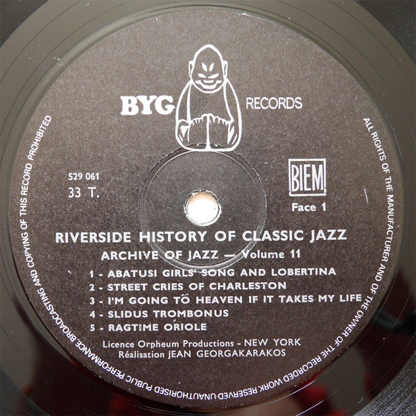 Various - Archive Of Jazz Volume 11 - Riverside History Of Classic ...