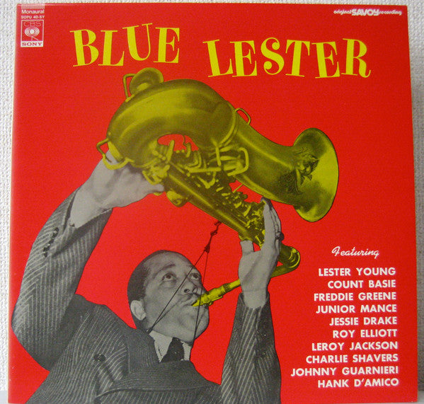 Lester Young - Blue Lester (LP, Comp, Mono, RE)