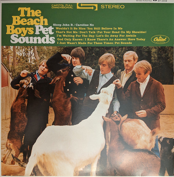 The Beach Boys - Pet Sounds (LP, Album, Ltd, RE, Yel)