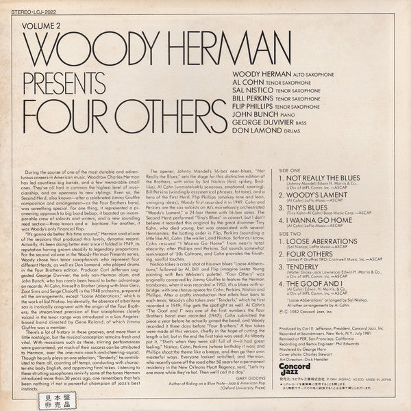 Woody Herman - Four Others (LP, Album, Promo)