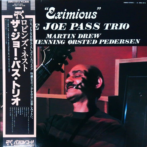 The Joe Pass Trio - Eximious (LP, Album)