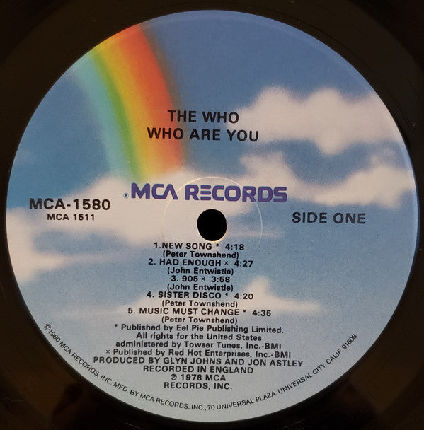 The Who - Who Are You (LP, Album, RE)
