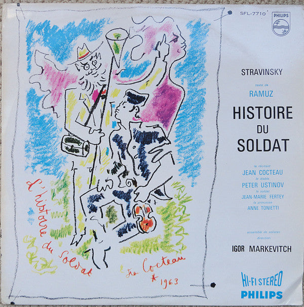 Stravinsky*, Igor Markevitch - Histoire Du Soldat (LP)