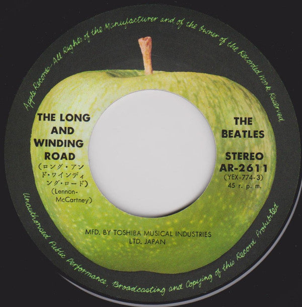 ビートルズ* - ロング・アンド・ワインディング・ロード = The Long And Winding Road (7"", Single)