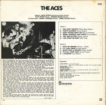 The Aces (4) - The Aces (LP, Album, RE)