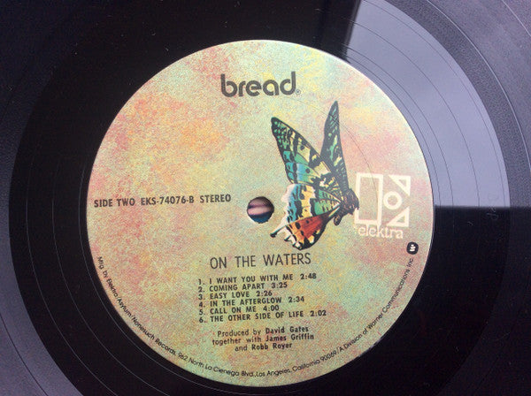 Bread - On The Waters (LP, Album)